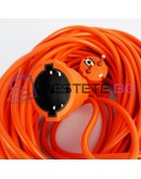 Удължител разклонител контакт и щепсел двужилен 10, 30 и 50 метра